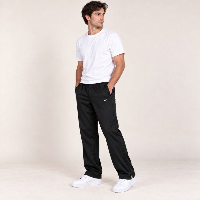 Pantalon de survêtement Nike Therma-FIT noir taille S – bas zippés