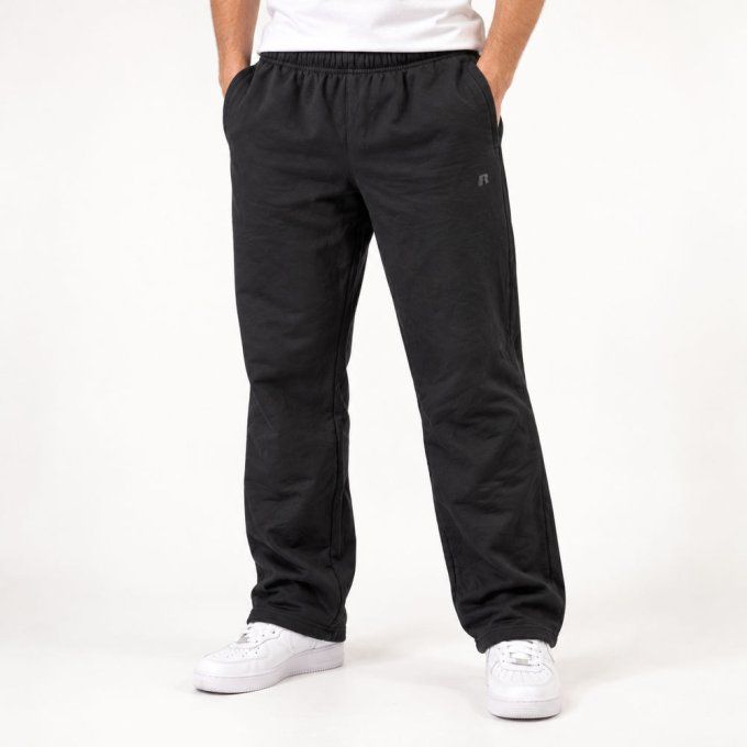Pantalon de survêtement Russell Athletic noir taille S, vue de face