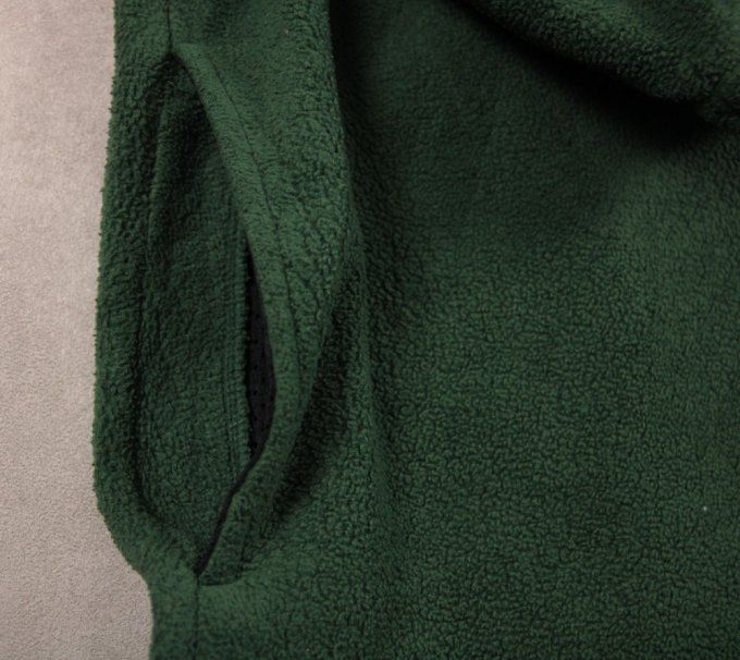 Polaire vintage NFL Green Bay Packers verte XL – 1/4 zip