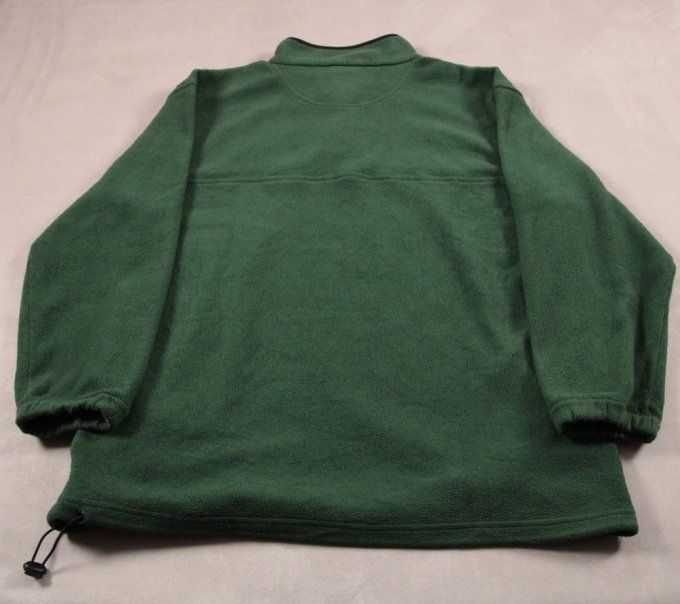 Polaire vintage NFL Green Bay Packers verte XL – 1/4 zip