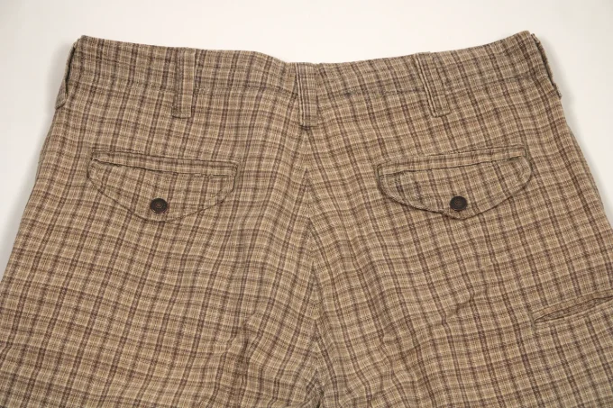 Short Levi’s Tab Twills à carreaux beige W32 coton