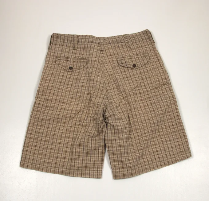 Short Levi’s Tab Twills à carreaux beige W32 coton
