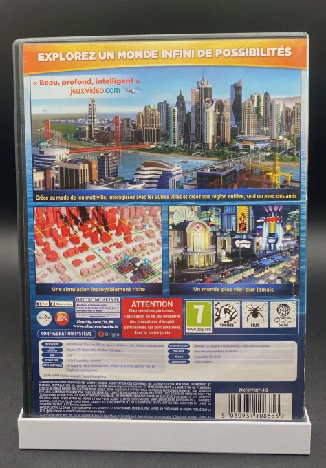 SimCity PC DVD-ROM — jeu de gestion d’occasion