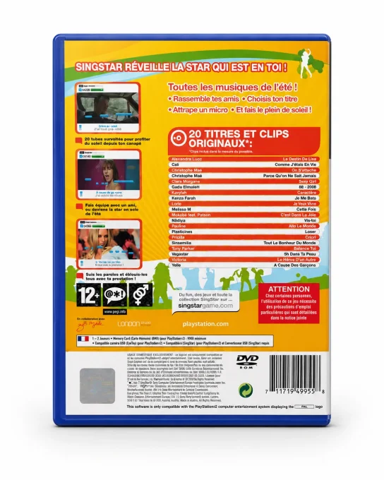 SingStar Pop Hits 3 PS2 neuf sous blister