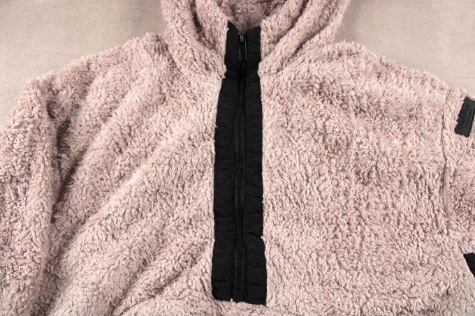 Polaire sherpa femme Calvin Klein Performance rose poudré – XS