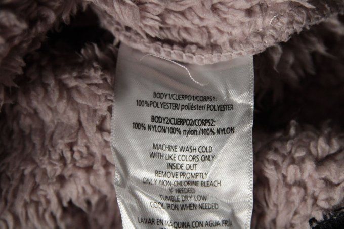 Polaire sherpa femme Calvin Klein Performance rose poudré – XS