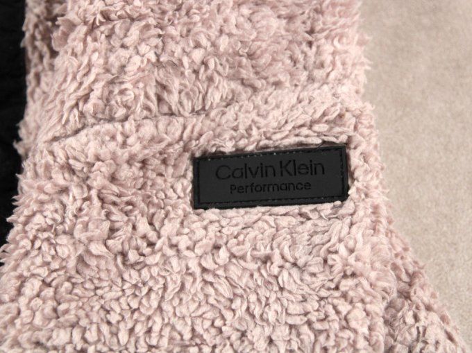 Polaire sherpa femme Calvin Klein Performance rose poudré – XS