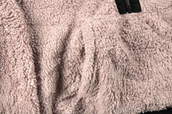 Polaire sherpa femme Calvin Klein Performance rose poudré – XS