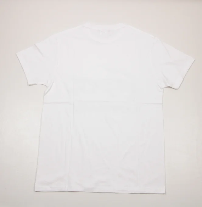 T-shirt homme blanc Very Ouest motif Lowcost 100 % coton