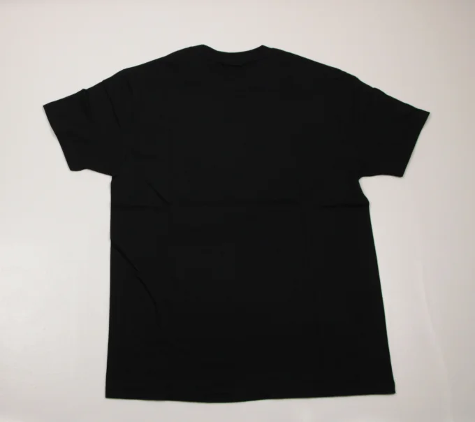 T-shirt homme noir Very Ouest imprimé manga 100 % coton