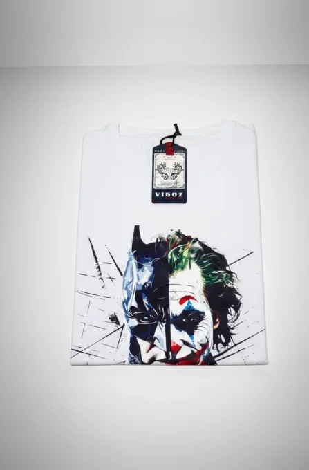 T-shirt blanc Very Ouest à portrait graphique – 95 % coton