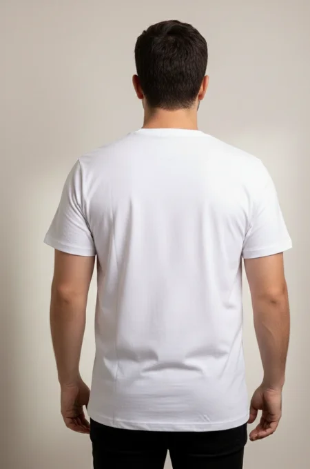 T-shirt blanc Very Ouest à portrait graphique – 95 % coton