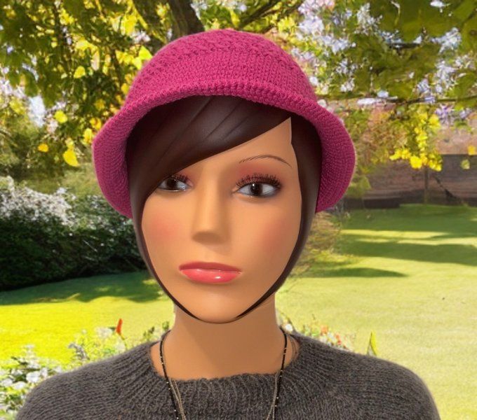 Chapeau crochet femme Réf : VC001-2