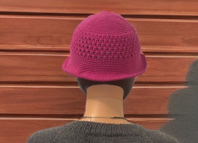 Chapeau crochet femme Réf : VC001-2
