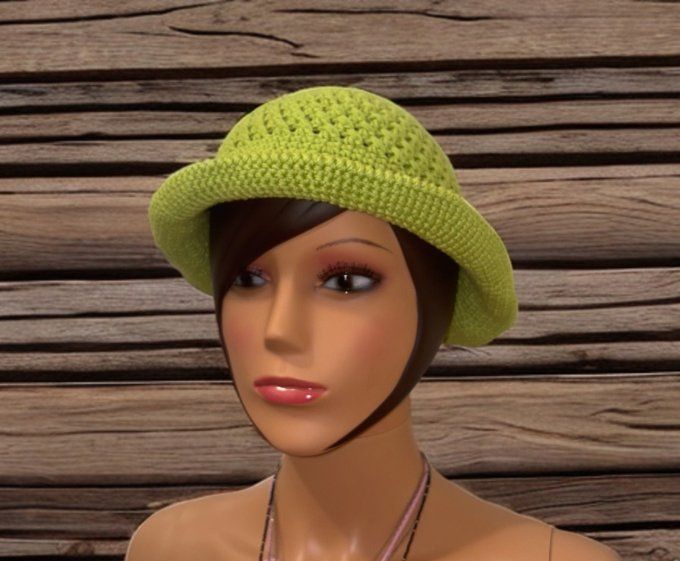 Chapeau crochet femme Réf : VC001-3