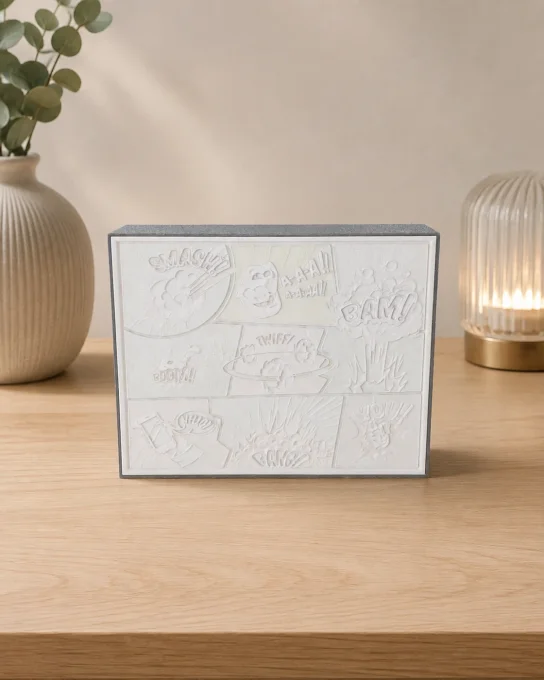 Veilleuse 3D personnalisée avec photo ou image – PLA+ USB-C