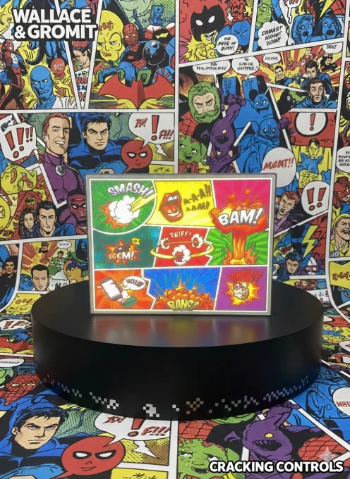 Veilleuse LED 3D Pop Art Comics – USB 5 V / 1 A