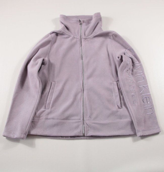 Veste polaire femme Calvin Klein Performance lavande – L