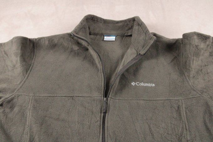 Veste polaire Columbia homme XL kaki