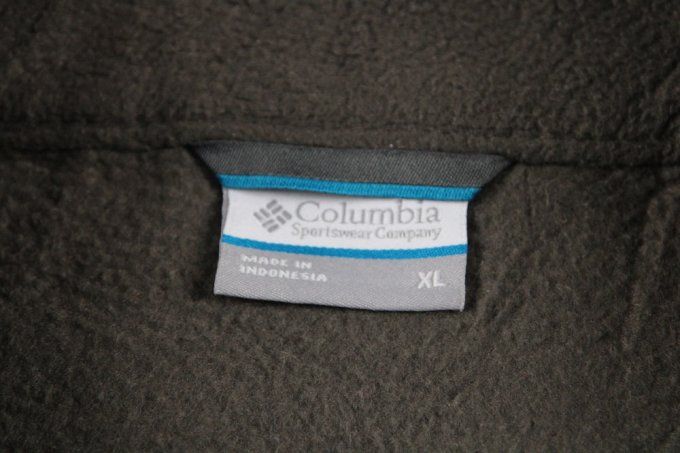 Veste polaire Columbia homme XL kaki