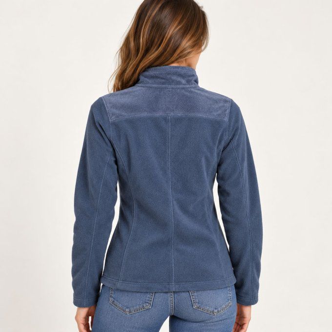 Veste polaire Adidas Outdoor femme S (38) bleu gris zippée