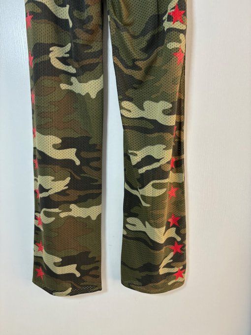 Pantalon camouflage ajouré légèrement transparent Odi et Amo XS