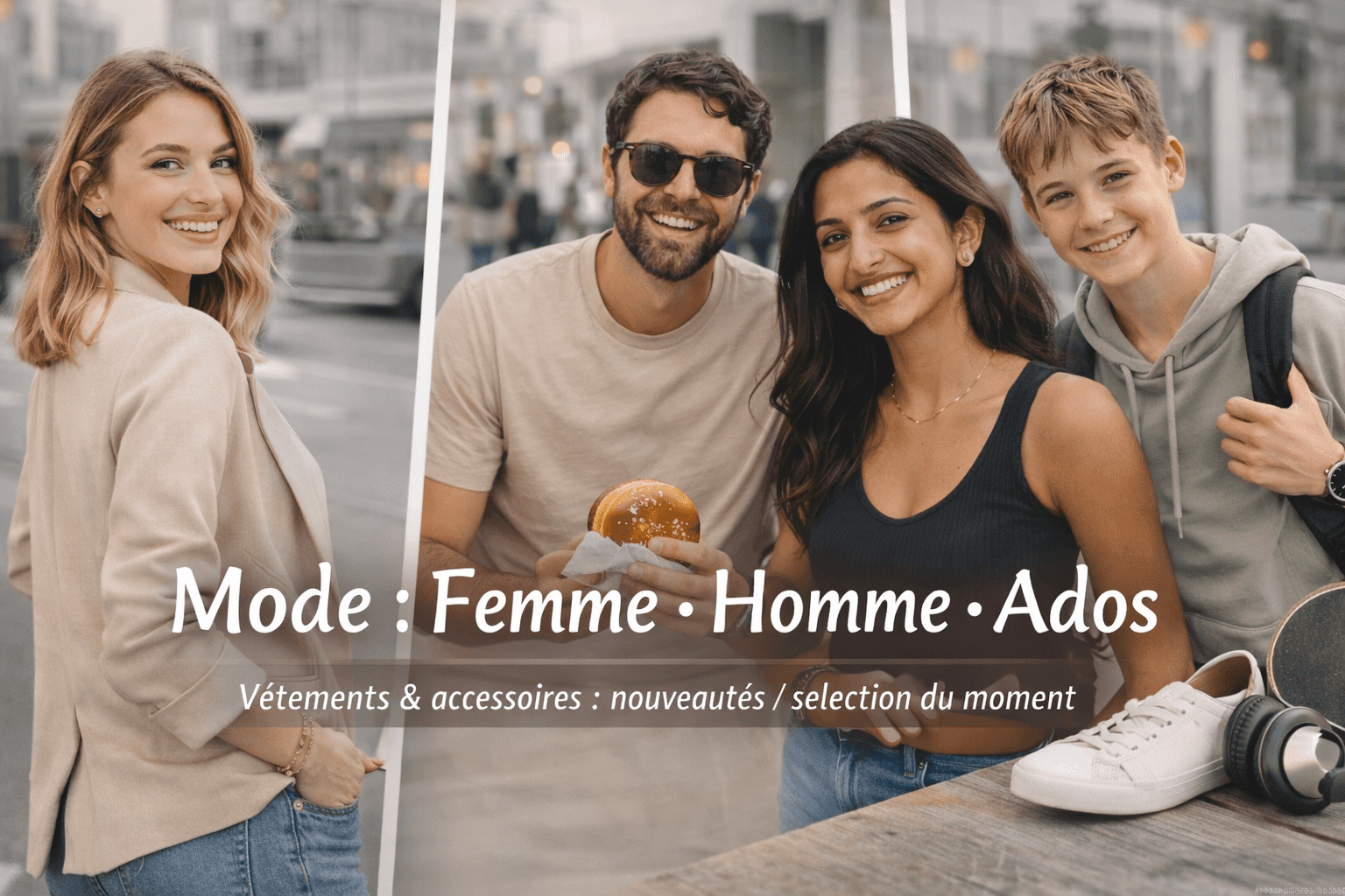Mode : pour elle, pour lui, ados